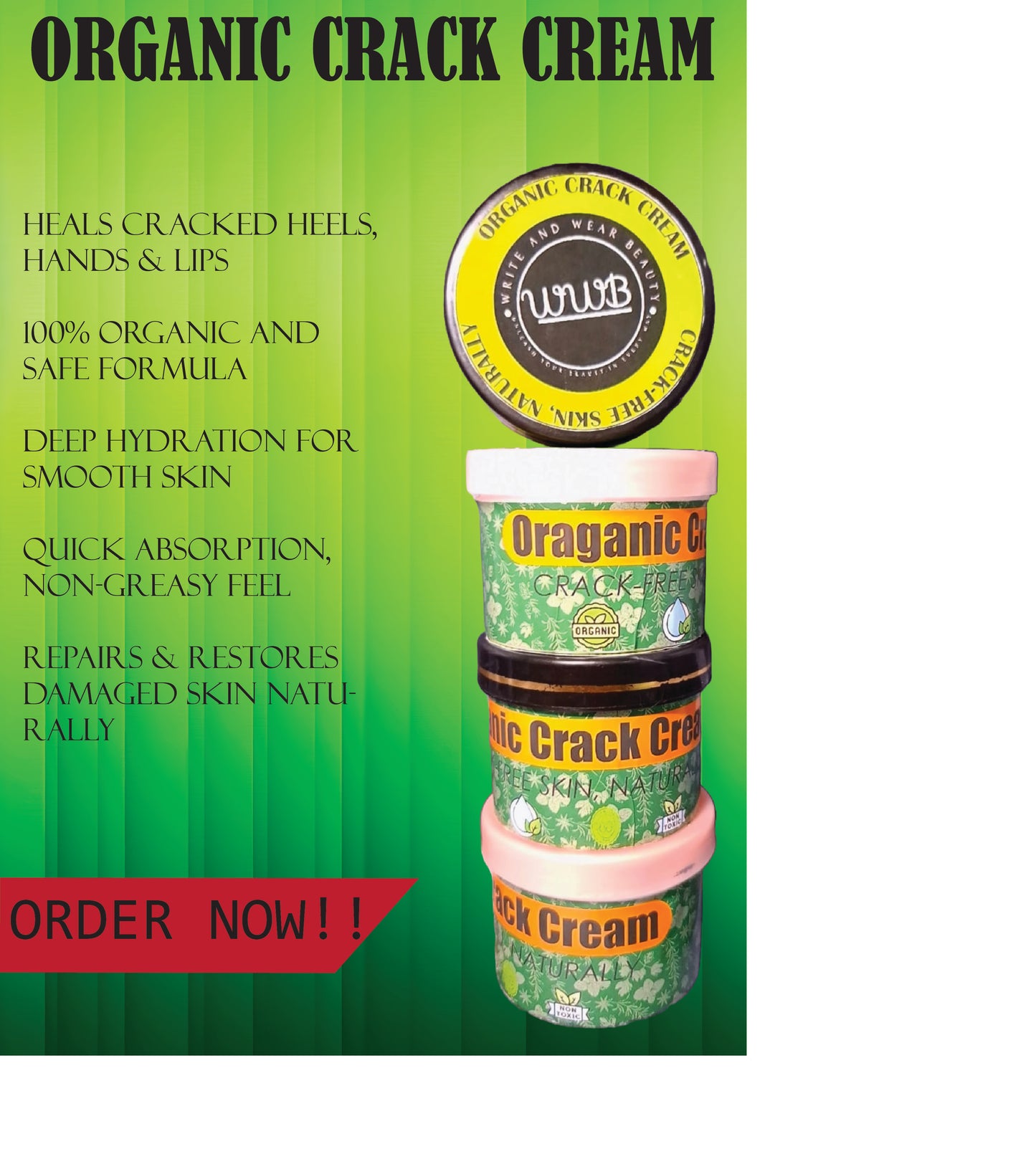 Organic Crack Cream